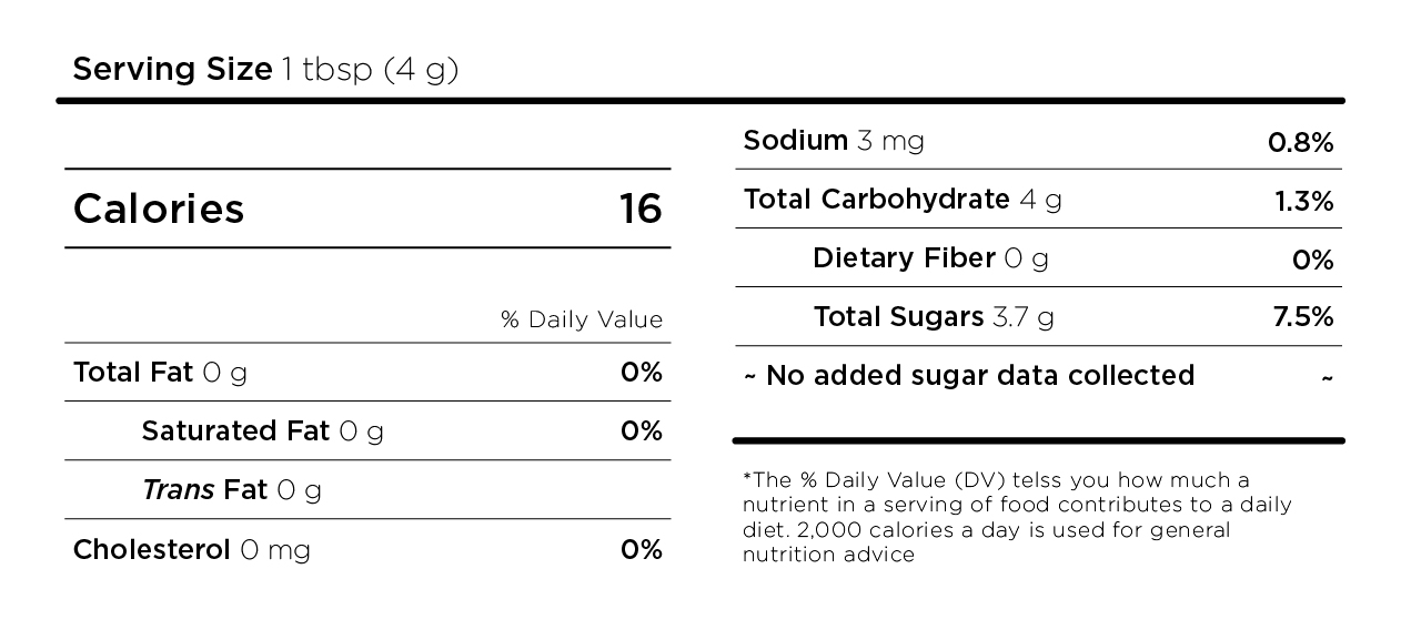 Gulare Brown Sugar Syrup